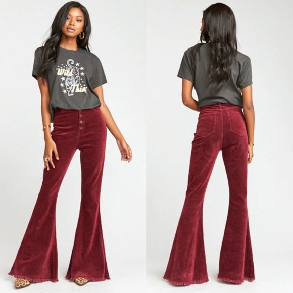 Show Me Your MuMu Pants - Show Me Your Mumu Cam Cam Corduroy Bells Pants 25
